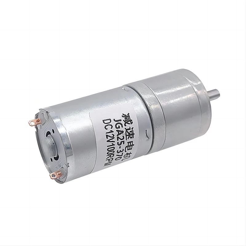 JGA25-370 소형 DC 기어드 모터 6V12V 12RPM1931RPM 소형 DC 속도 조절 고토크 모터 저속 소형 모터
