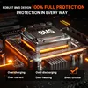 Humsienk 12V 100Ah Built-in 100A BMS Lithium Iron Phosphate Battery Packs For RV/ Vans/ Trolling Motor/ Golf Cart/ Camping 3