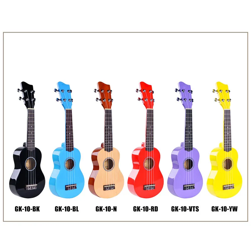 

21 inch Shiny Basswood Beginner's Introduction to Yukriri Hawaiian Quad