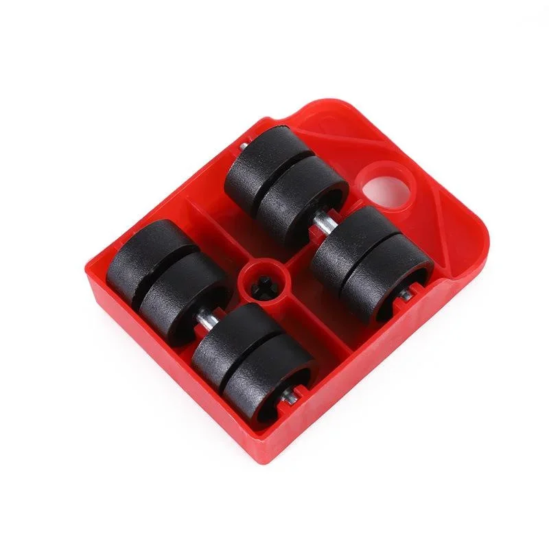 150KG Moving Heavy Object Castor Plastic Convenient Movers Weight Carriers Universal Pulleys Moving Furniture Tools Pulley Block 5