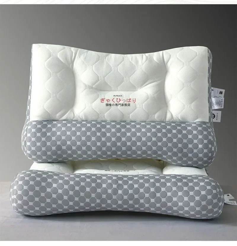 Adult Latex Reverse Traction Pillow Core Cervical Spine Protection Sleep Aid Specially Designed Household No Collapse 6