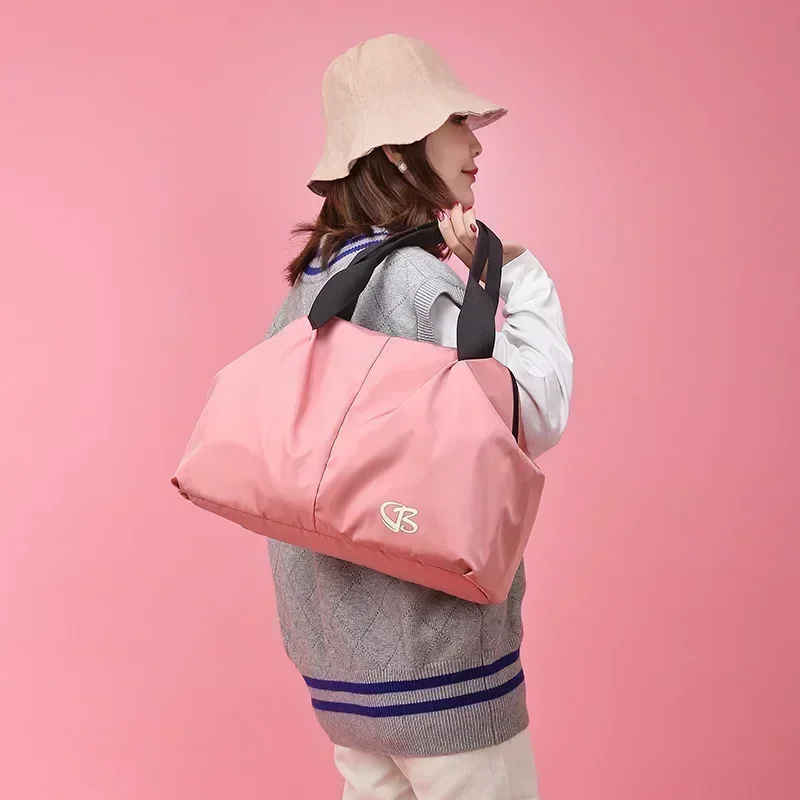 Large Capacity Yoga Bag Women Waterproof Swimming Sports Bags Gym Bag Multifunction Hand Travel Duffle Weekend Package 4
