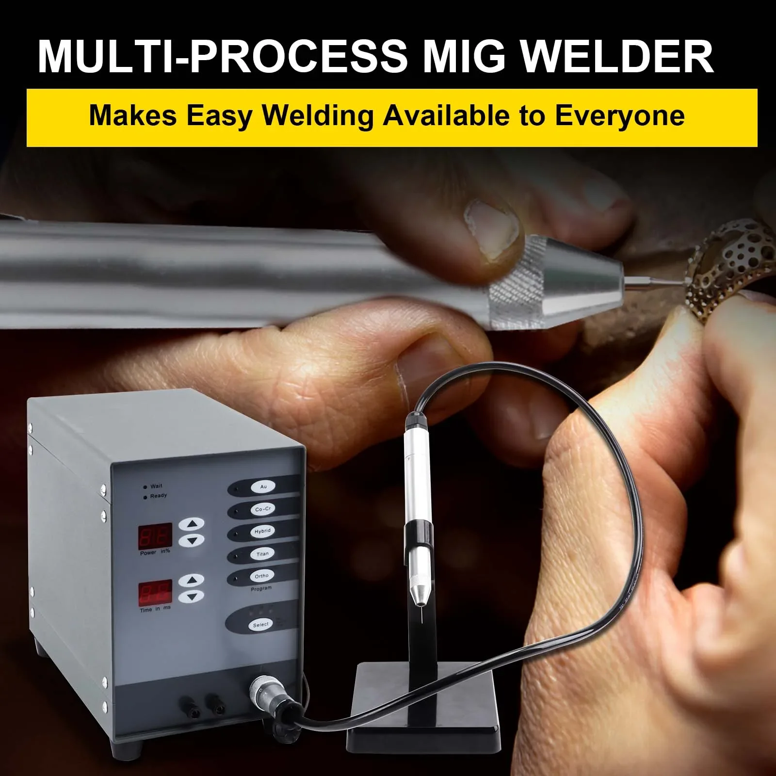 220V Stainless Steel Spot Laser Welding Machine Automatic CNC Handheld Pulse TIG Welding Machine For Welding Jewelry 3