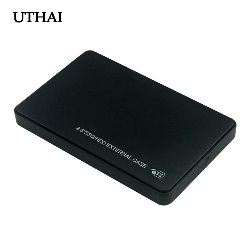 UTHAI U25-SATA 외장형 하드 드라이브 하우징 2.5인치 기계식 SMI시리얼 포트(공구 없음) USB 3.0은 4TB를 지원합니다.