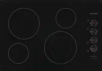 FFEC3025UB 30 Inch Electric Smoothtop Style Cooktop with 4 Elements in Black 2