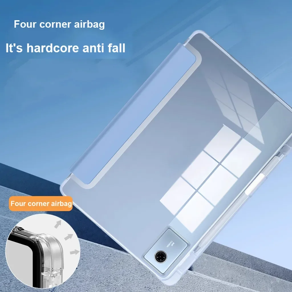 Premium Smart Protective Case with Pen Slot - Soft TPU Cover
