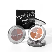 4-color iron box concealer blush cream matte highlight contour makeup all-in-one palette 1