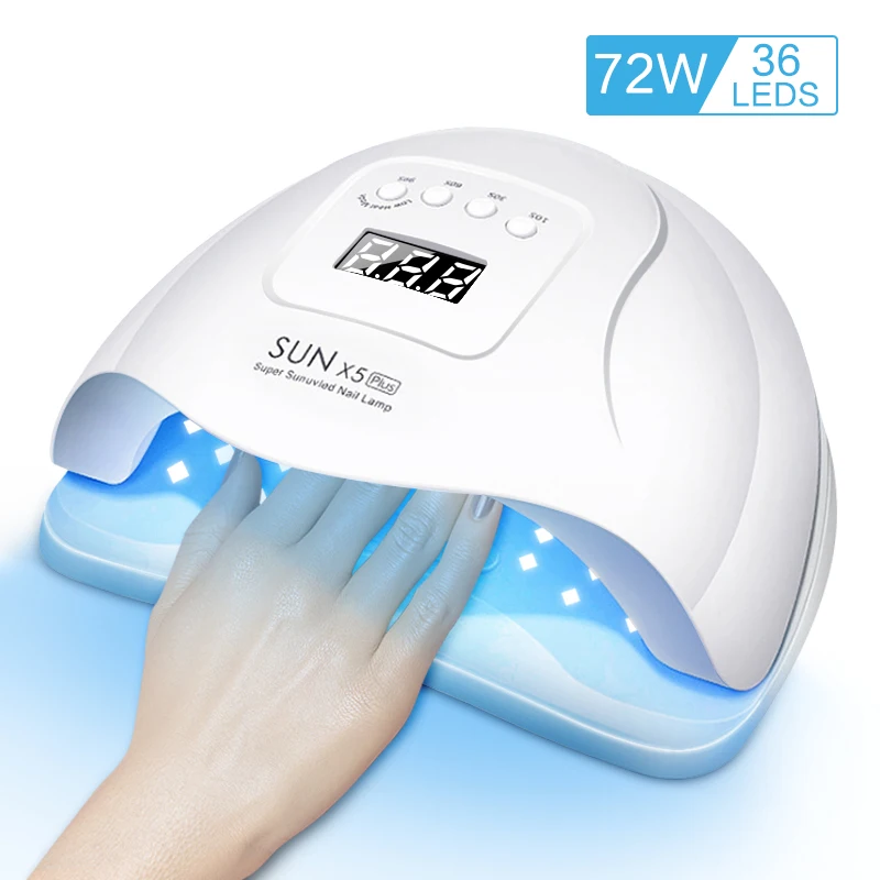 Nail Drying Lamp For Nails UV Light Gel Polish Manicure Cabin Led Lamps Nails Dryer Machine Professional Equipment 2