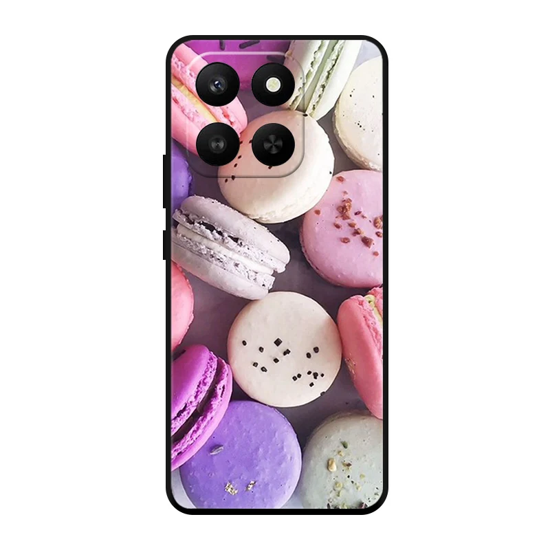 Elegant Black Matte Slim TPU Phone Case - Stylish and Protective Shell
