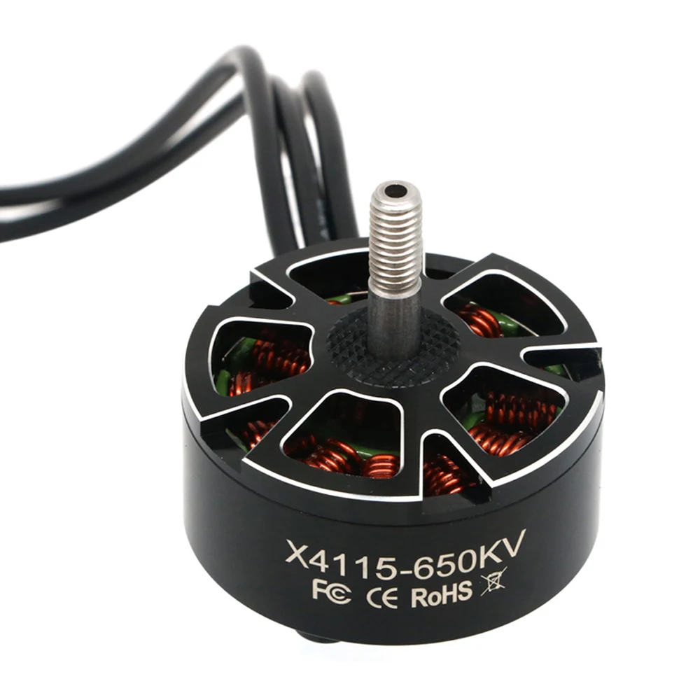 Angel X4115 4115 400KV 650KV 8S Brushless Motor 6mm Shaft For RC FPV Drone Parts