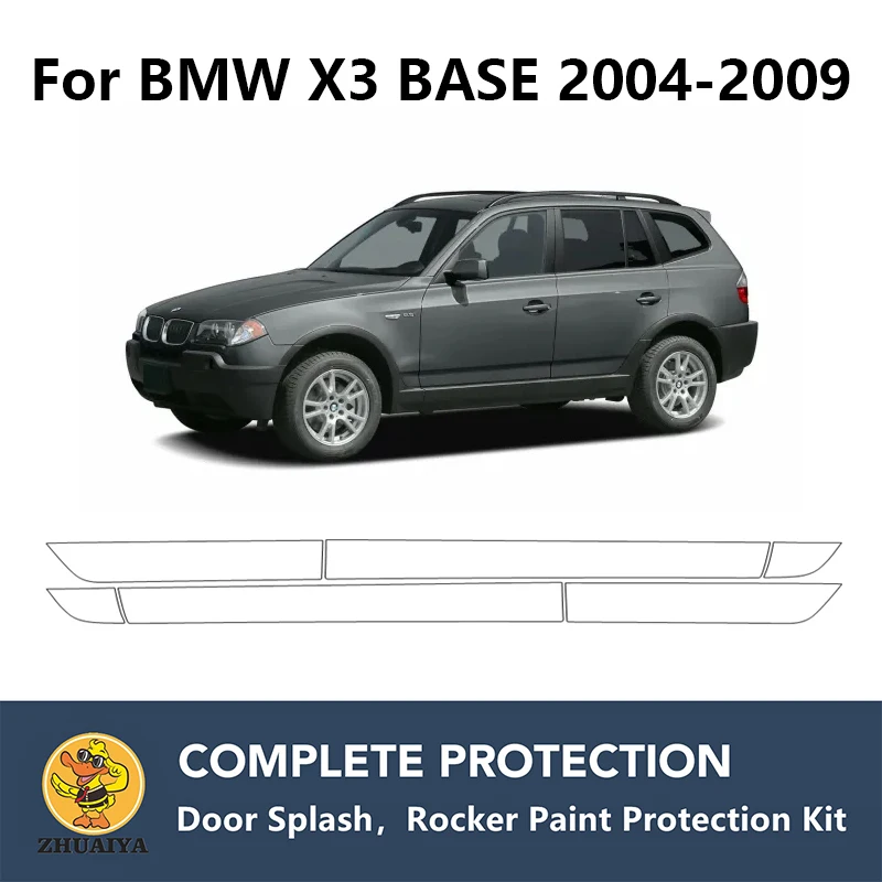 

Прозрачный комплект для защиты бюстгальтера, ТПУ PPF для BMW X3 BASE 2004-2009