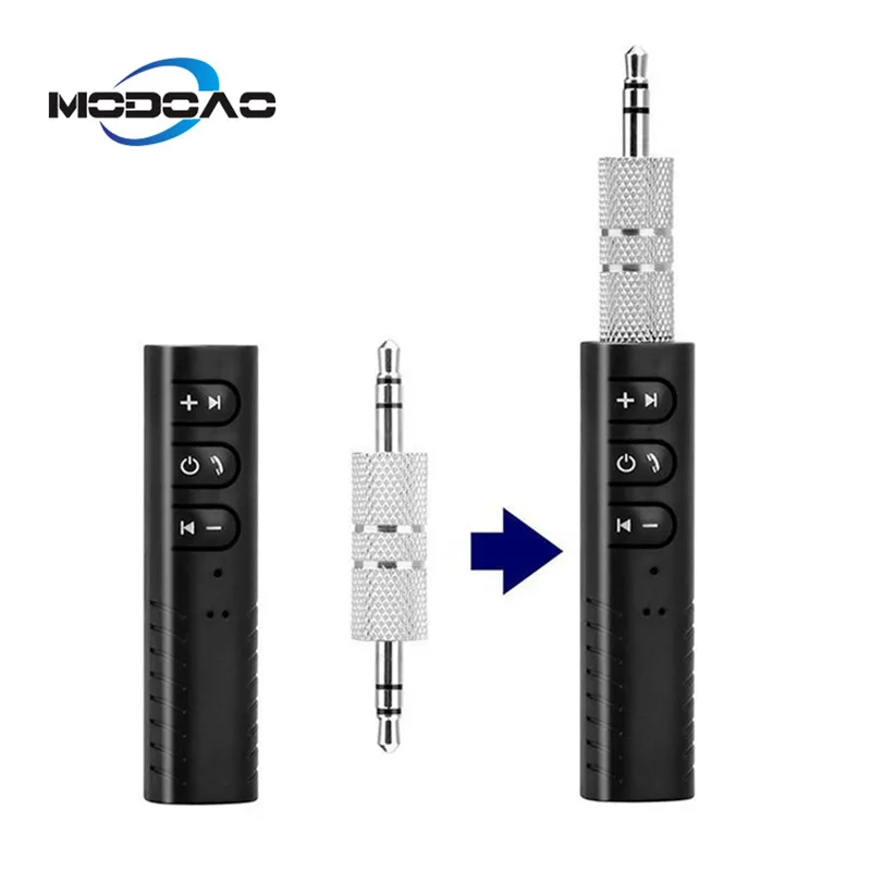 

Wireless Bluetooth 5.0 Receiver Adapter 3.5mm Jack For Car Music Audio Aux A2dp Headphone Reciever Handsfree