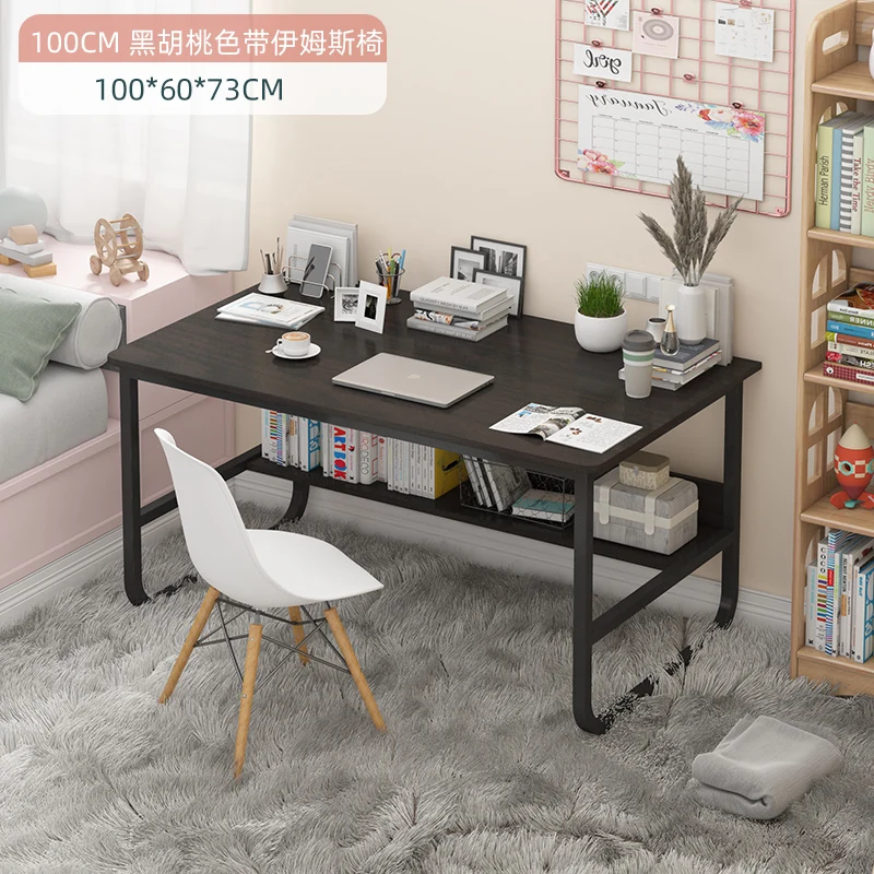 Desk Bookshelf Integrated Computer Office Table Girl Bedroom and Household Simple Writing Study Table and Chair Office Furniture hot Office Furniture