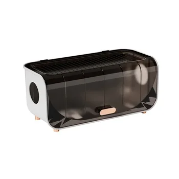 กล่องเก็บสายไฟเดสก์ท็อป Line Storage Case Organizer กล่องปลั๊กไร้สาย Wifi Router Board สําหรับครัวเรือน 9