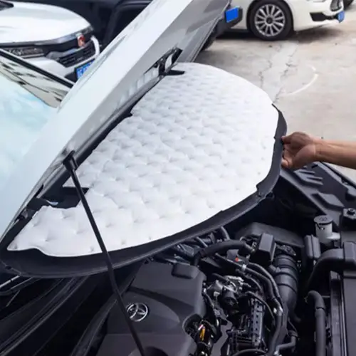 For Toyota Sienna XL40 2021 2025 2024 Car Heat Sound Insulation Cotton Front Hood Engine Firewall Mat Pad Cover Noise Deadene ﻿ - Image 4