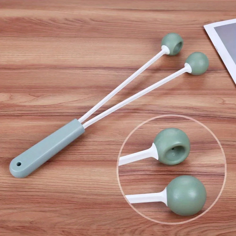 1PC portable handheld massage double ball hammer tapping back neck, waist, and legs relaxation personal exercise tool