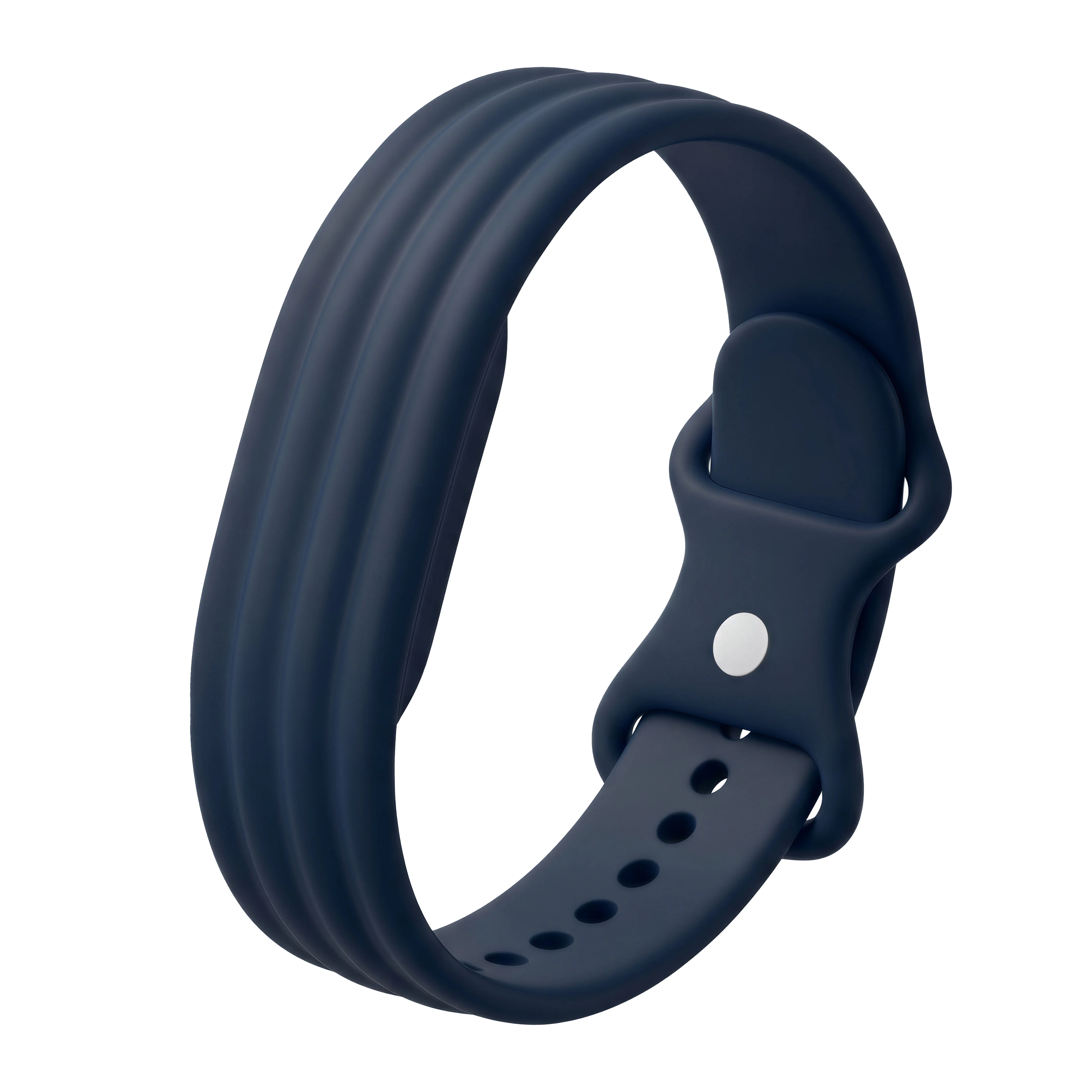 Sports Silicone Smartwatch Strap - Comfortable Fitness Tracker Wristband Accessory