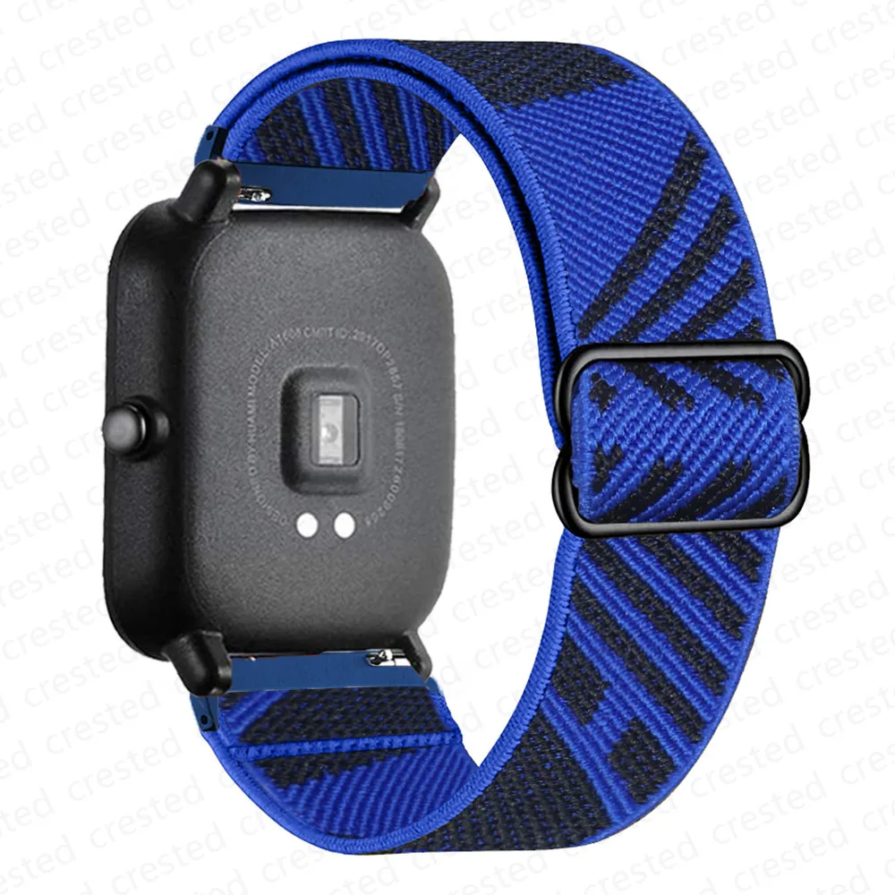 Scrunchie Nylon Sport Bracelet Band for Smartwatch - 22mm Strap Accessories