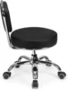 Garage Rolling Seat (Black) Pneumatic, Short Stool with Adjustable Height 13"-15", Perfect for Garage Task, Home Cleaning 5