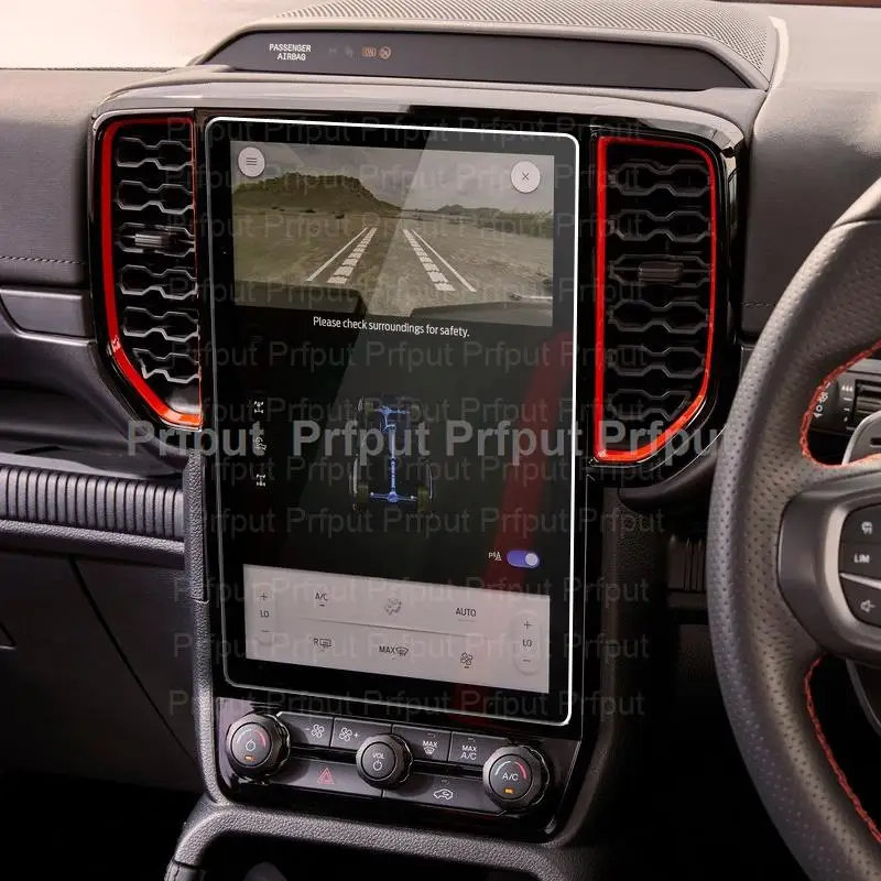 Ruiya Compatible Con 10,1" Ford Ranger Wildtrak Raptor 2023 2024 Protector De Pantalla De Navegación