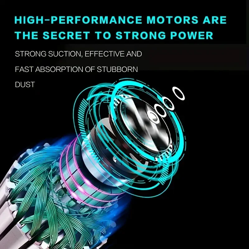 Vacuum Cleaner 12V Car Handheld Strong Suction