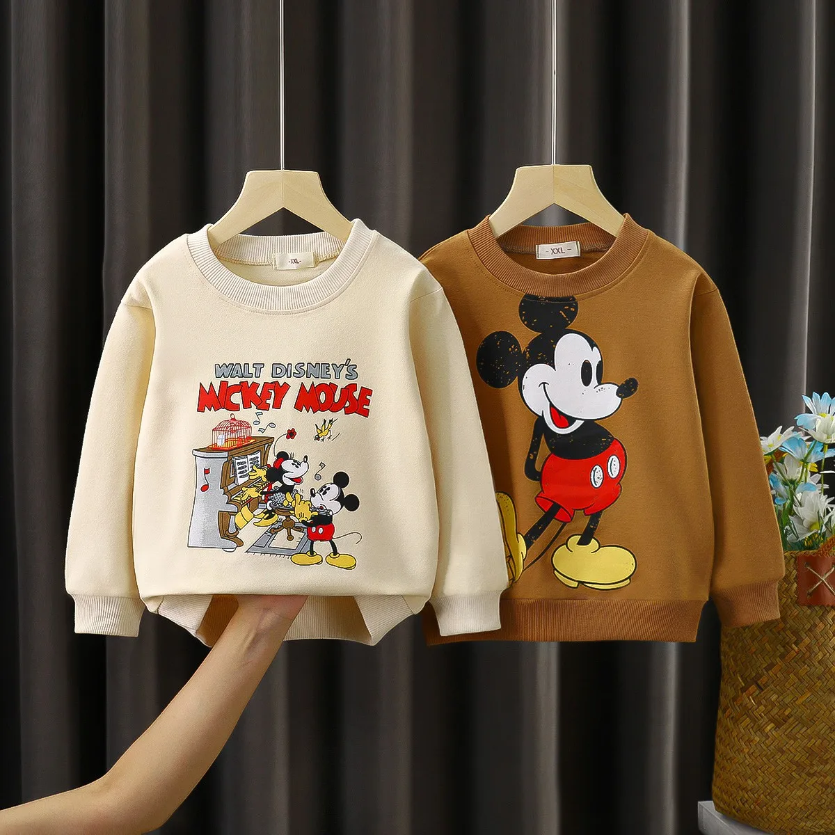 Kids Sweatshirt Baby Kids Costume Cartoon Character Tee Tops Shirts For Girl Boy Autumn Spring