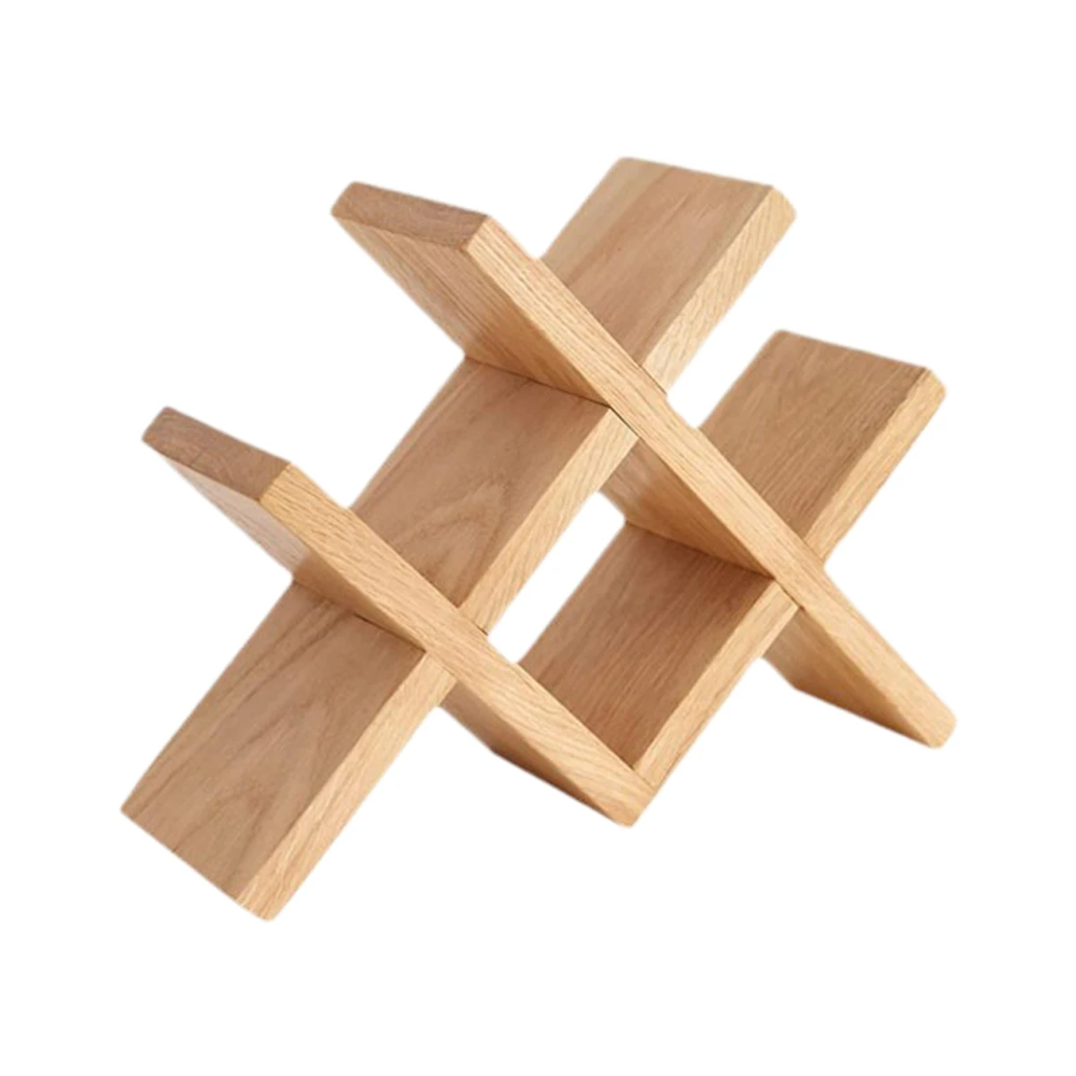 Masif Ahşap Şarap Rafı, Ahşap Şarap Vitrin/Ayakta ve Tezgah Şarap Depolama Rafı, Ev, Bar, Mutfak, Hücre Bodrum için