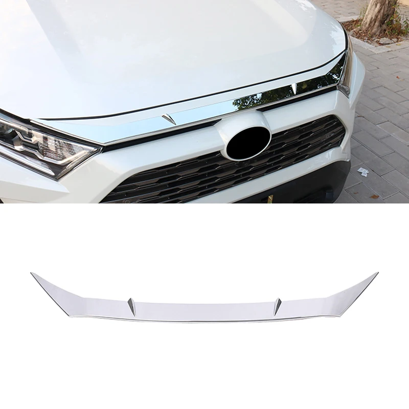 ma-toラブ4フロントグリルカバー RAV4 50系 パーツ LEDフロントノーズカバー 1P フロントグリル