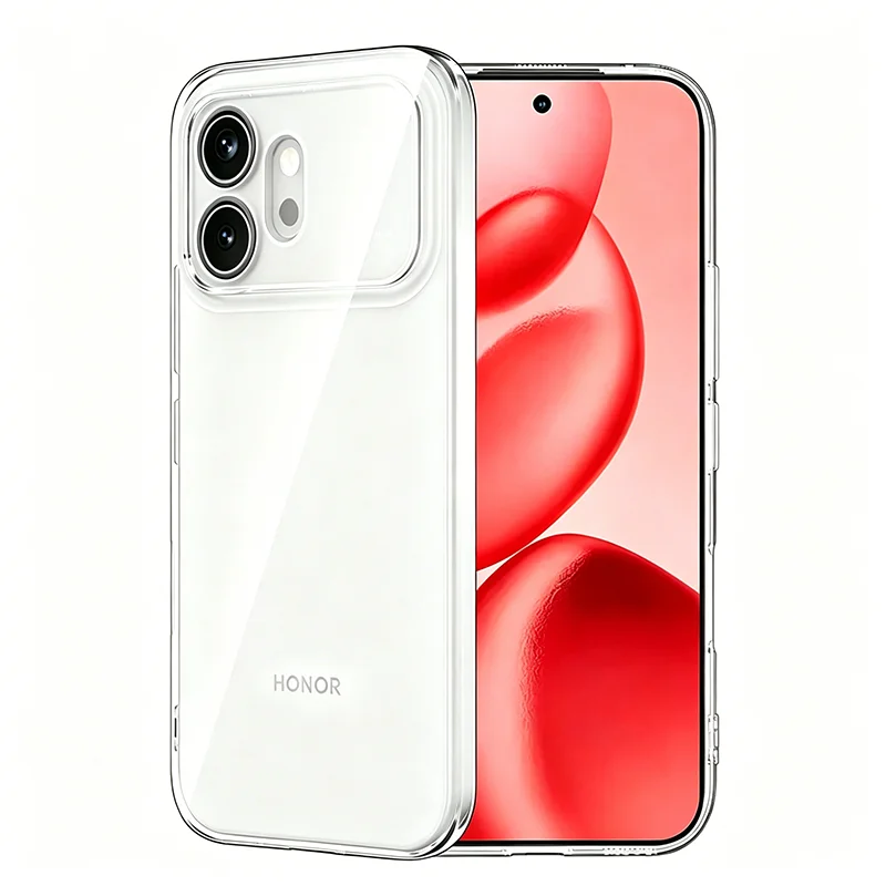 Ultra Thin Transparent Shockproof Silicone Case - Clear TPU Soft Shell Back Cover