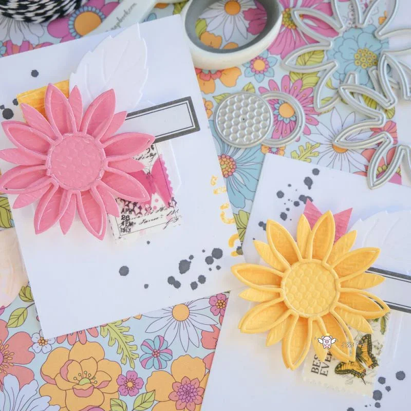 Mmao Craft Metall-Stanzformen, Schneidformen, Blumendekoration, Scrapbook-Papier, Bastelmesser, Formklingen, Stanzschablonen, Stanzformen – Detail 1