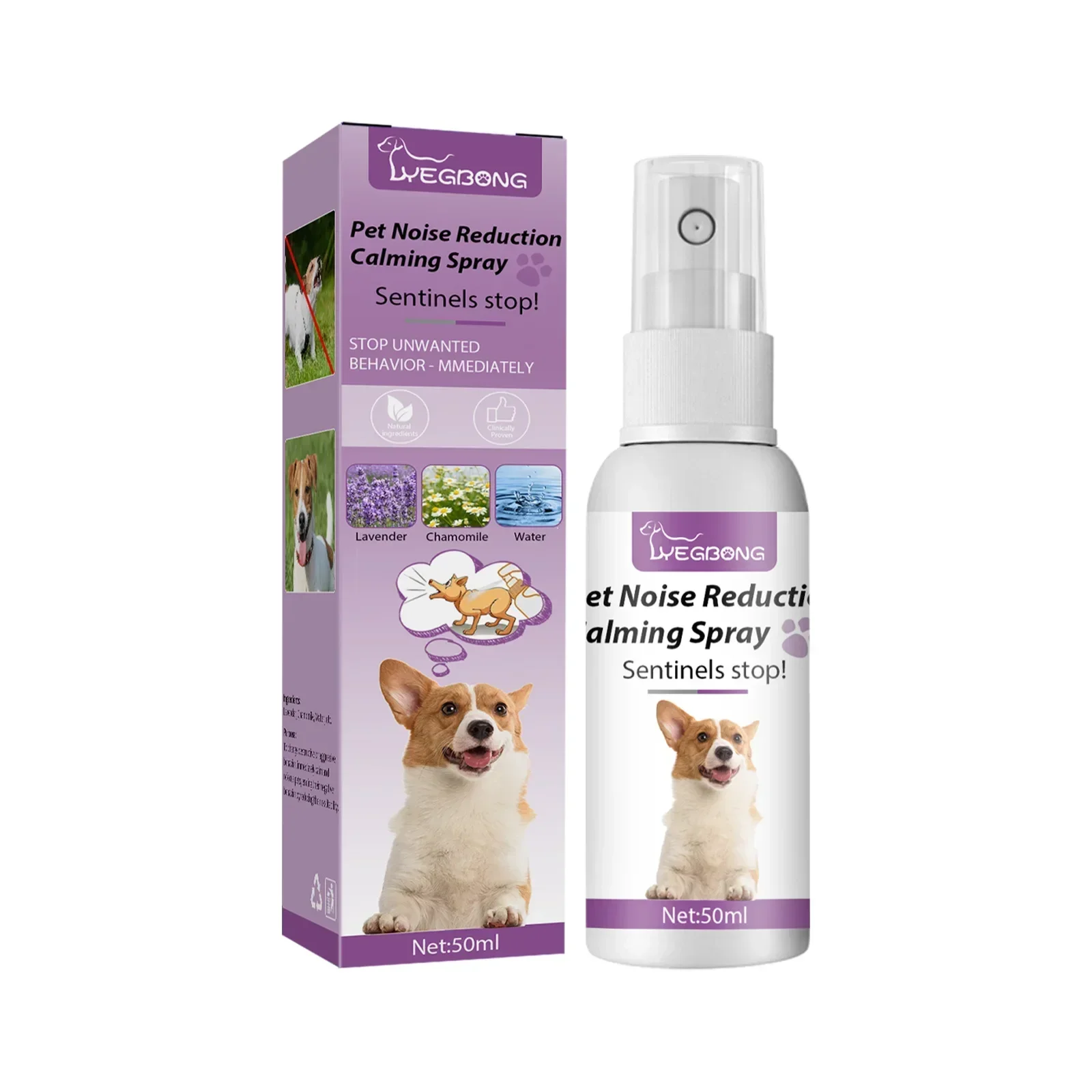 Calming Spray Cat Dogs Deterrents Stress Kitten Soothing Anti Training Calm Down Conditioning Pet Pheromone Collar Sprayer pet calming spray