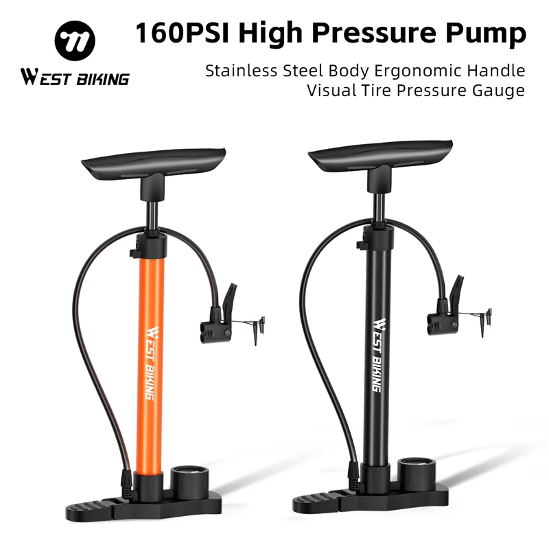 High Pressure Bicycle Air Pump