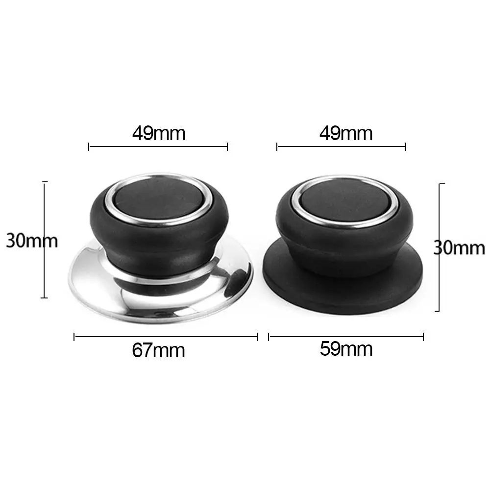 Universal Pot Pan Lid Top Replacement Knob Casserole Hand Grip Knob Handle Cover Kitchen Cookware Accessories Tools pot handle cover pot lid handle pot lid knob pot lid cover