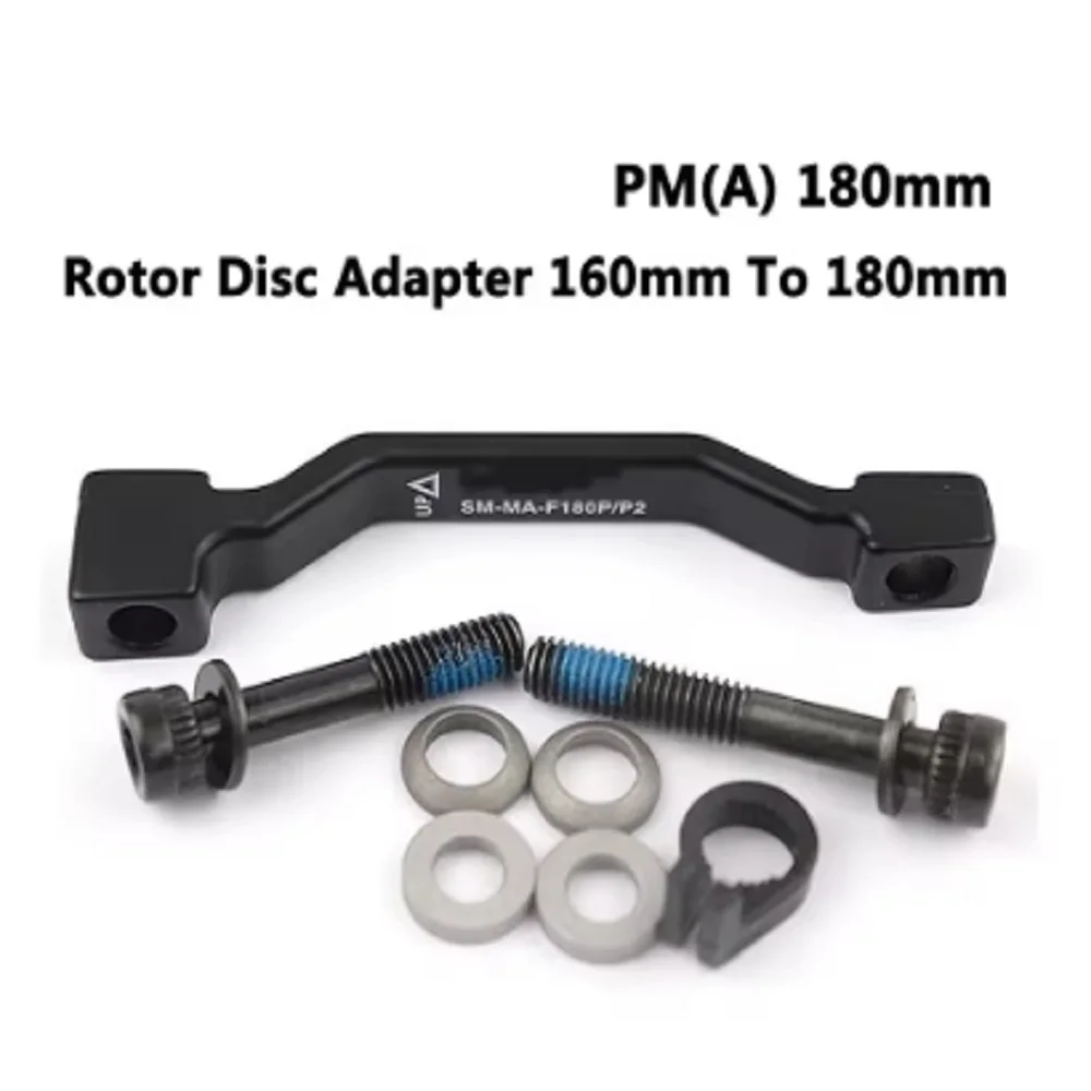 SHIMANO Original Disc Brake Adapter PM A Pillar Disc Brake Bracket For 180mm 203mm Rotor RT86 RT81 RT56 F180P/P2 F203P/PM mountain bicycle disc brake