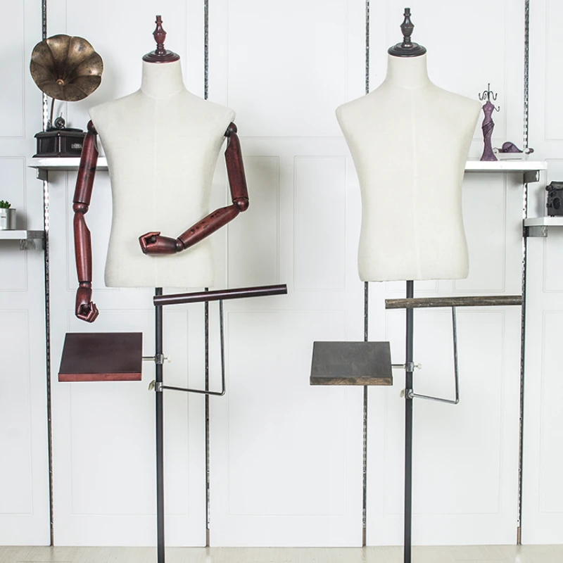 Male mannequin props full body mannequin shelf display shelf clothing store window men's korean version dummy model