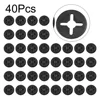 40 Pcs Running Number Clips Race Number Buckle Fastening System Running Fix Clips Number Belt Cloth Buckle 1