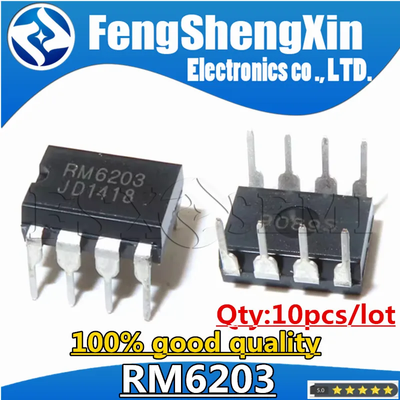 

10pcs/lot RM6203 CR6203 DIP-8 switching power chip