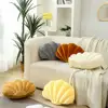 Shell-Shaped Pillow Soft Seashell Bed Sofa Cushion Velvet Stuffed Pillow Cushion Mermaids Fairy Princess's Home Room Decoration 3