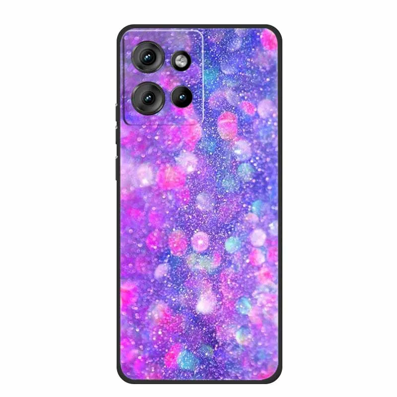 Sleek Black Shockproof TPU Silicone Phone Case - Soft Protective Back Cover 6.7 Coque