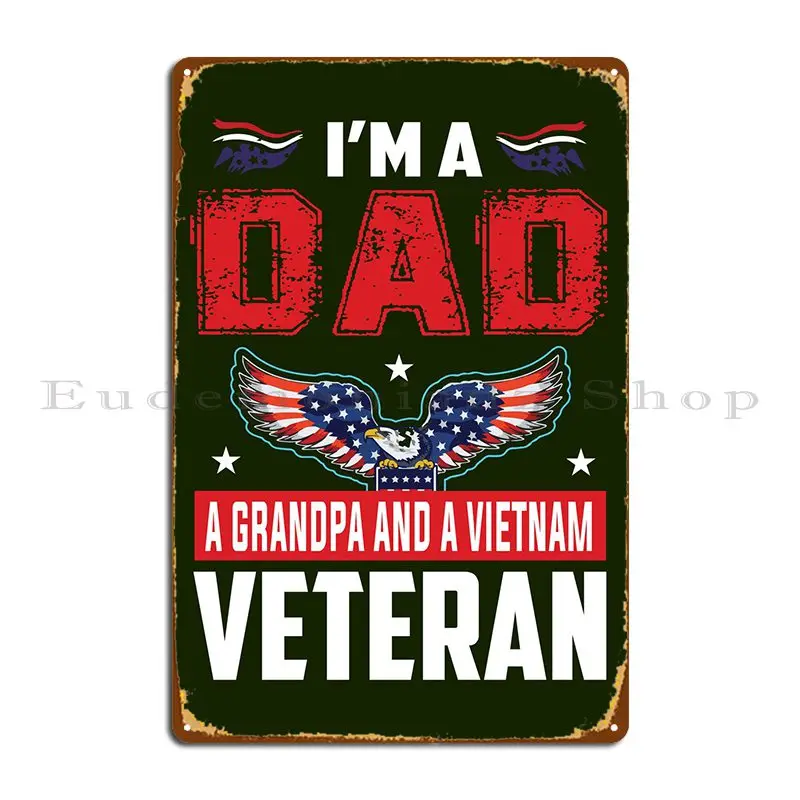 

I Am A Dad Metal Signs Pub Vintage Designing Designs Plaques Tin Sign Poster
