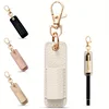 Neck Nurse Pen Clip Portable Keychain Compact Leather Pen Holder Office Pen Storage Clip 4
