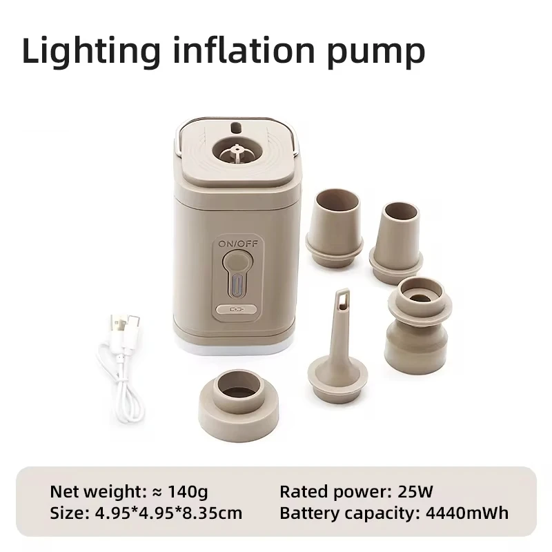 Wireless Rechargeable Electric Camping Air Pump 3