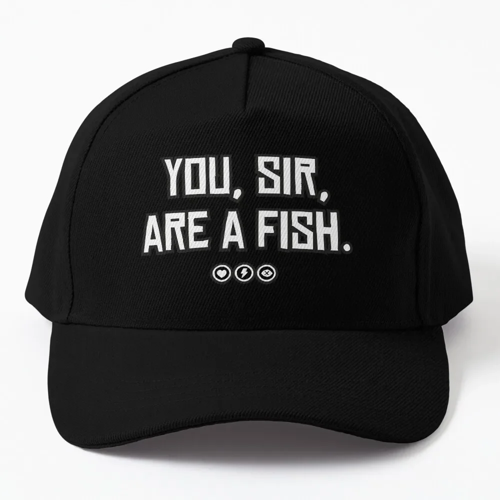 

You, sir, are a fish Red Dead Redemption 2 Inspired Design Baseball Cap Golf Wear Bobble Hat Caps For Women Men's