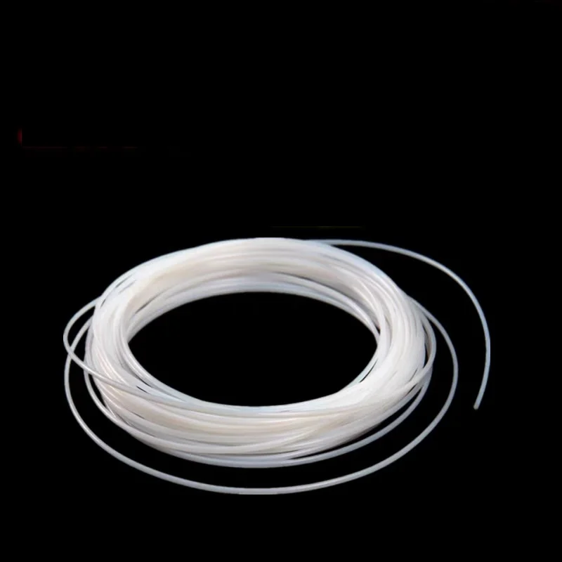 1mm 1.5mm 2mm 3mm Ptfe Rod Polytef Bar Tetrafluoroethylene Wire Perfluoroethylene Spray Cloth Seal Strip Ptfe Rope Line
