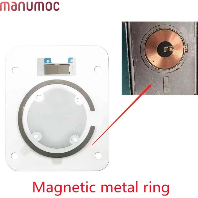 Middle Frame Wireless Charging Magnet Mobile Phone Replacement Parts For  iPhone 12 13 Mini Pro MAX Circular Magnet Accessories - AliExpress