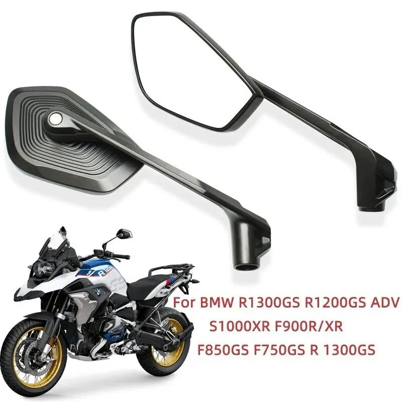 BMW R 1250 GS R1300GS R1200GS LC ADV 어드벤처 S1000XR F900R/XR F850GS F750GS 용 오토바이 백미러 사이드 리어 뷰 미러 NEW