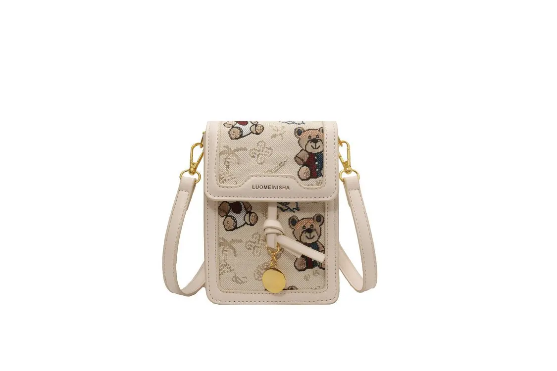 PU Phone Wallet Sling Bag Handbag Wonmen's Beg Shoulder Bag Crossbody Bags Women Mini Casual and Lightweight