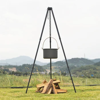 Portable Campfire Tripod 1