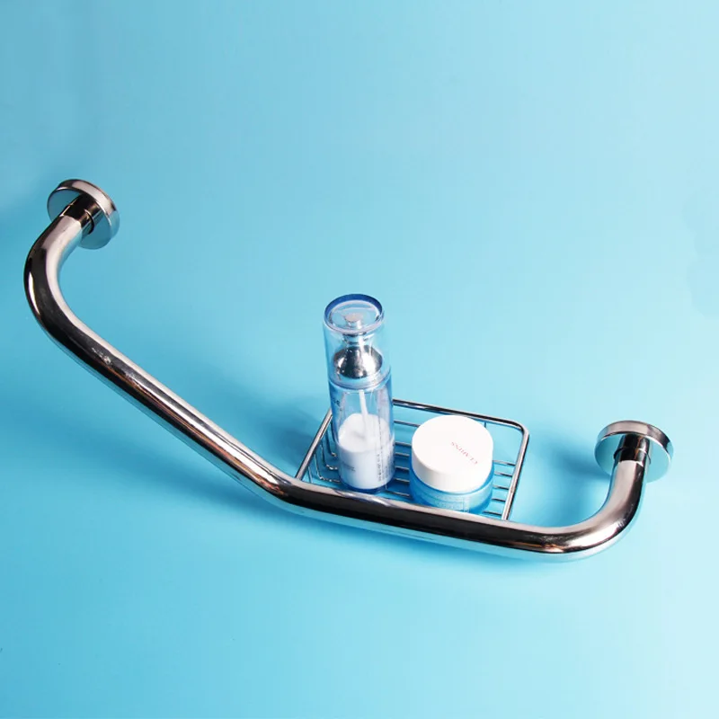 Description Picture 5 of itemSully House 304 Stainless Steel Bathroom Safety Handrail, 135Deg Toilet Disabled Grab Bars Elderly Safety Helping Bathtub Handle