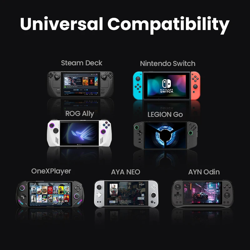 UGREEN Steam Deck Dock 4K60Hz 9 Ports RJ45 PD100W USB C HUB Compatible with Steam Deck ROG Ally LEGION Go iPhone 15 Pro/Pro Max 6